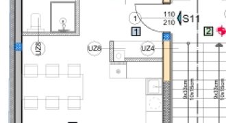 OSIJEK, NOVI GRAD, trosoban stan u izgradnji, 63,11m2, 3.kat, LIFT