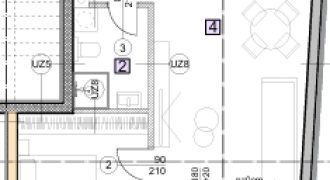 OSIJEK,NOVI GRAD, dvosoban stan u prizemlju 46,32 m2