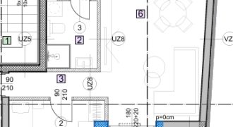 OSIJEK,NOVI GRAD, trosoban stan na 2.katu, LIFT, 55,43M2