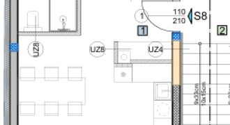 OSIJEK,NOVI GRAD, trosoban stan u izgradnji na 2.katu, LIFT, 63,11 M2