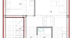STAN OSIJEK, RETFALA, prizemlje, dvosoban 44,69 m2+VRT