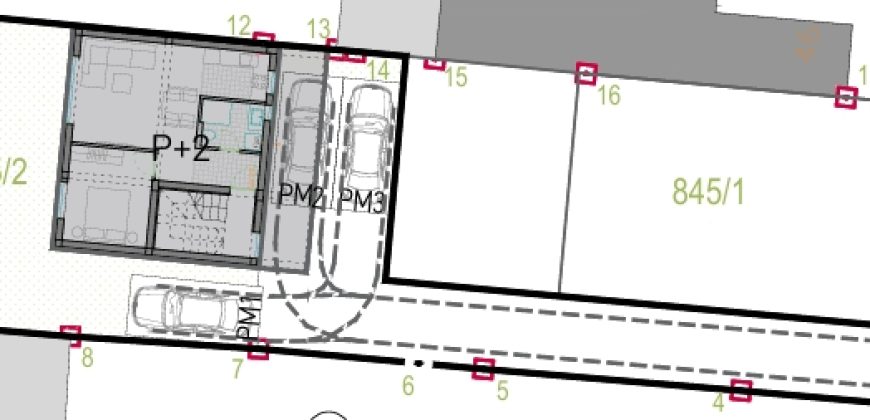 STAN OSIJEK RETFALA, prizemlje, dvosoban 44,56m2 + VRT