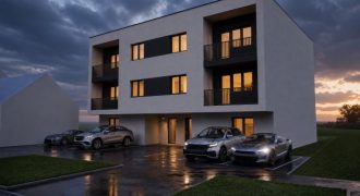 STAN OSIJEK,DONJI GRAD, trosoban stan u izgradnji 74,97 m2 ***PRIZEMLJE+VRT 120 m2+PARKING