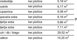 STAN, OSIJEK, NOVI GRAD, DIVALTOVA ULICA, četverosoban stan na 2.katu 82,33 m2 (S18)- DVORIŠNA ZGRADA