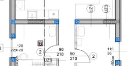 STAN, OSIJEK, NOVI GRAD, DIVALTOVA ULICA, četverosoban stan na 2.katu 82,33 m2 (S18)- DVORIŠNA ZGRADA