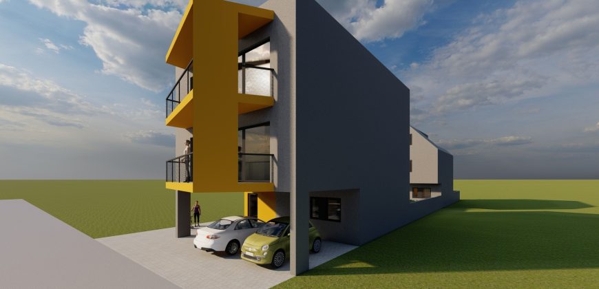 STAN OSIJEK RETFALA, dvosoban stan u prizemlju 44,69m2+NATKRIVENI PARKING